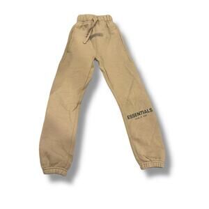 Essentials Fear of God Youth XXS 2/3 Tan Sweatpants